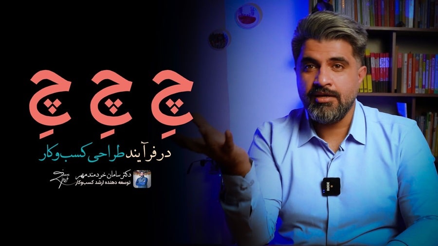 سه جزء طراحی کسب وکار